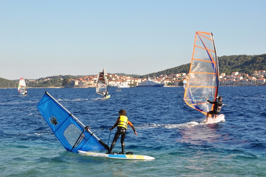 polwysep Peljesac windsurfing