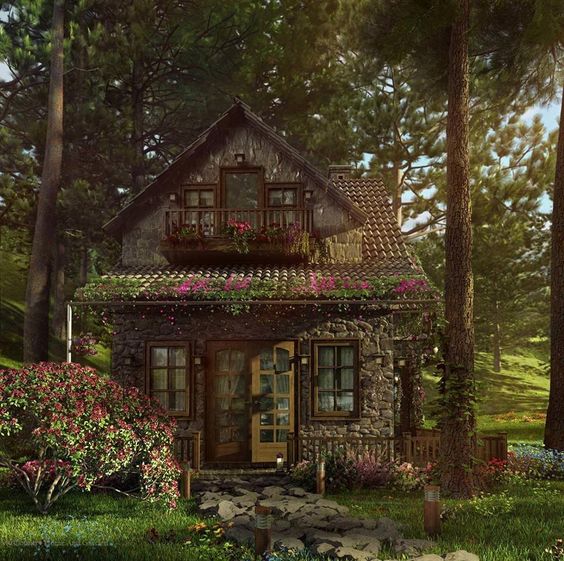 Dom w lesie 9