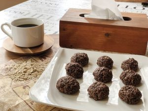kulinarne inspiracje kakaowe kuleczki z płatków owsianych 1